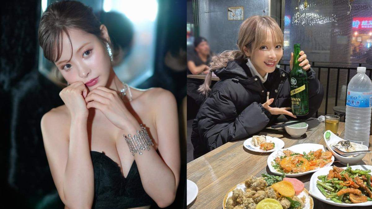女神桃乃木香奈來了!突現身寧夏夜市 深夜吃熱炒粉絲嗨翻