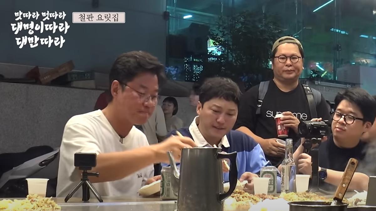 來台吃鐵板燒!羅PD驚「炒蝦仁全亞洲最好吃」金大明狂喊美味