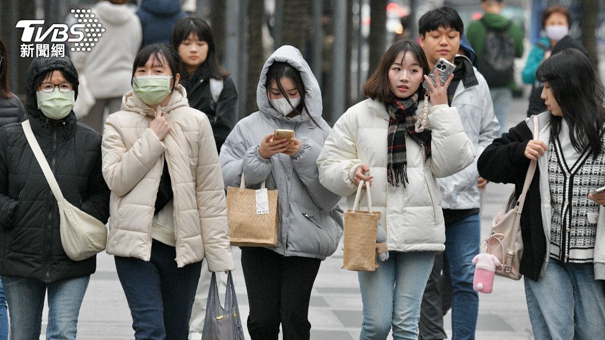天氣/9縣市低溫特報!今晚冷氣團再南下溫度降 冷雨掃大台北