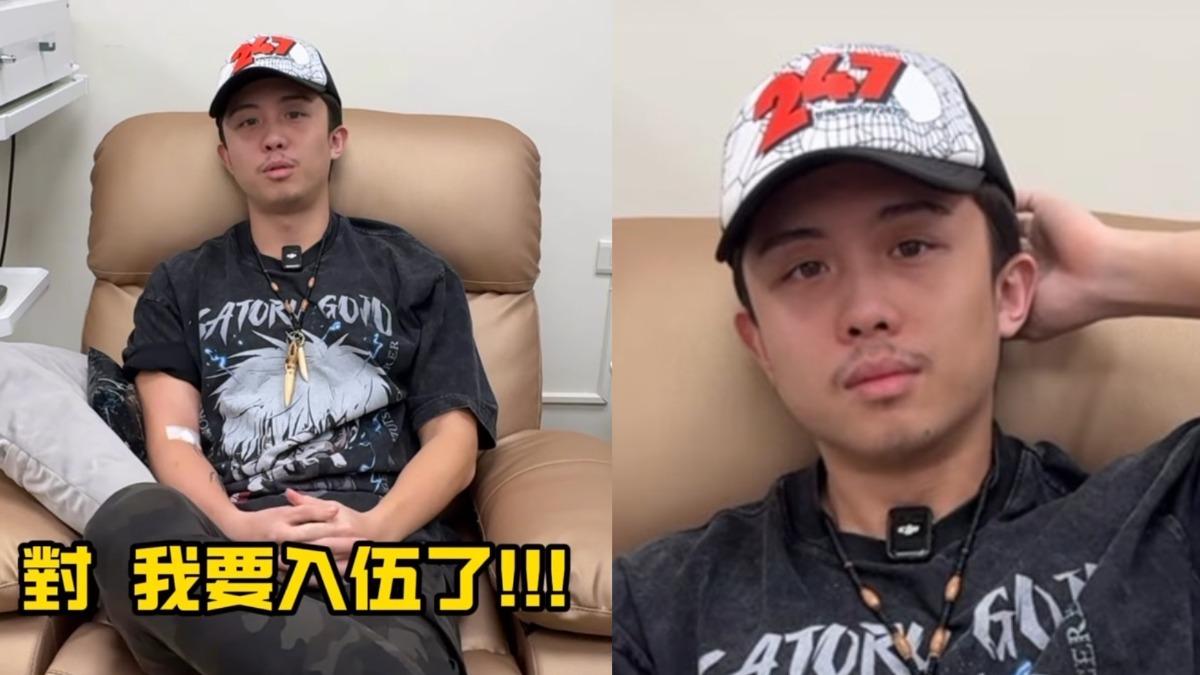 孫安佐無預警宣布「月底前入伍」 未赴烏克蘭參軍先服義務役4個月!