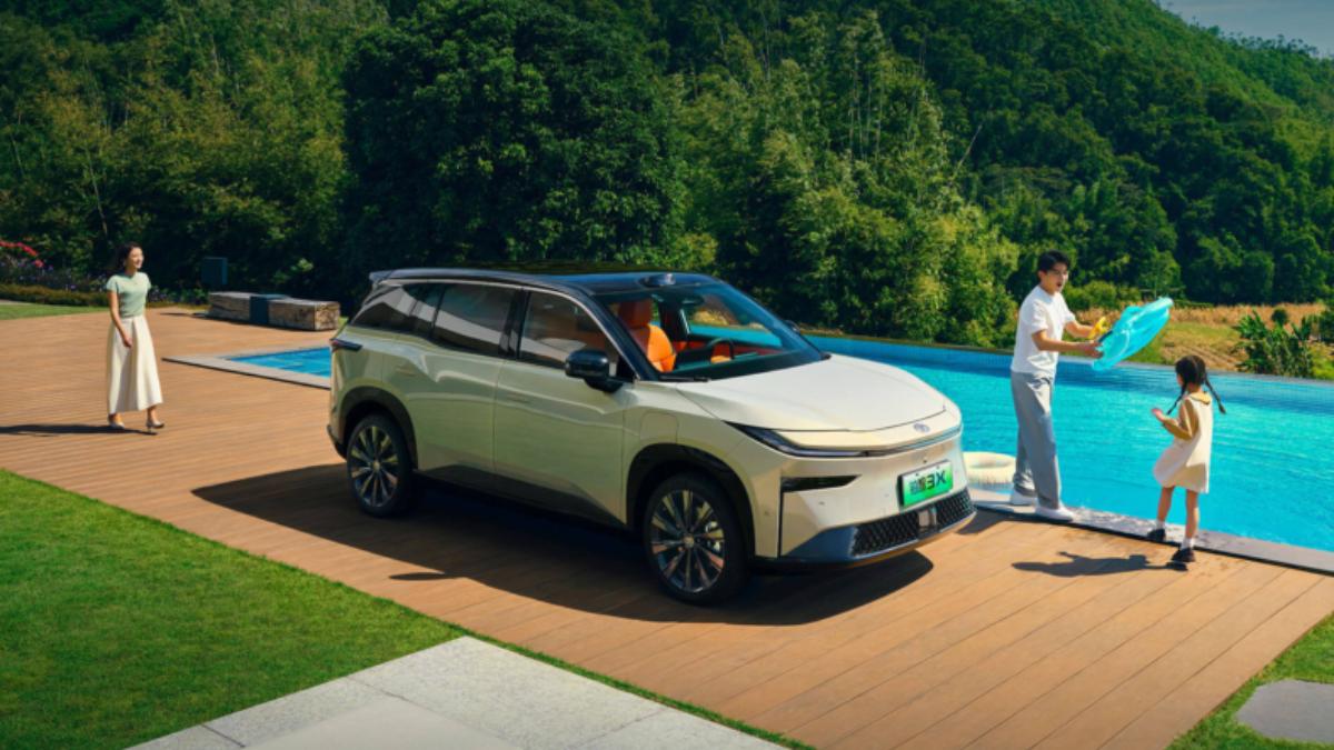 廣汽豐田推出全新電動車Toyota bZ3X。（圖／翻攝自廣汽豐田）