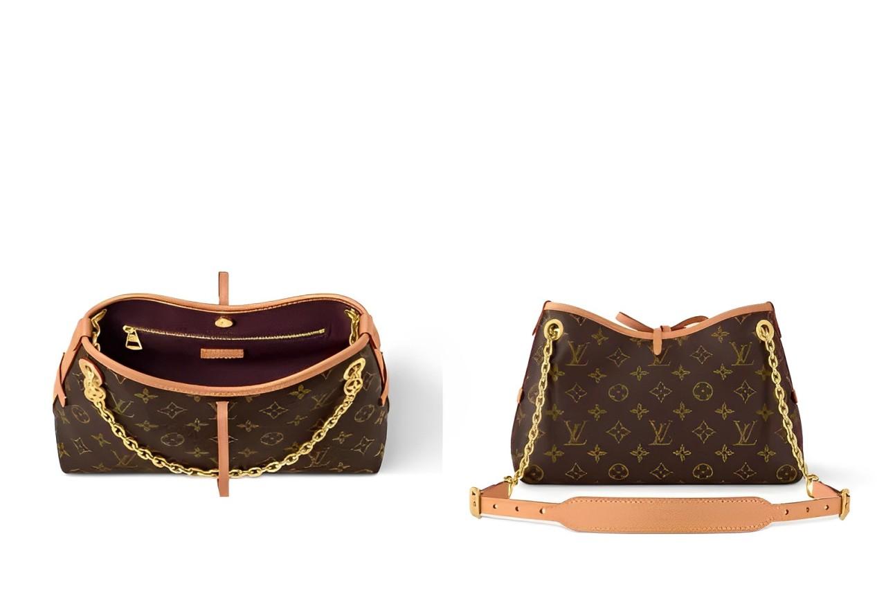 LV CarryAll bb台灣將於2025/1/1開賣。(圖/翻攝自Louis Vuitton)