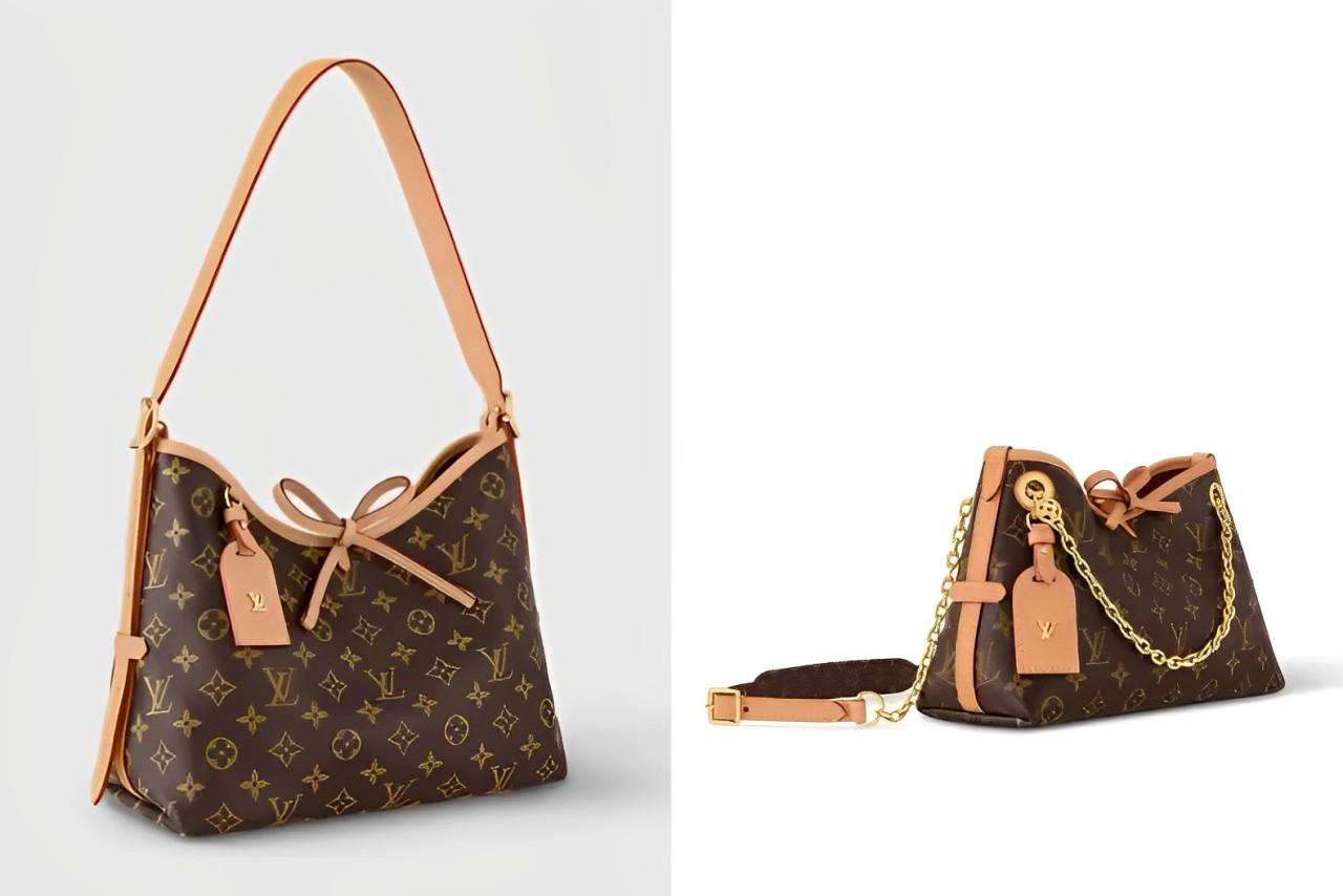 LV CarryAll bb縮小版。(圖/翻攝自Louis Vuitton)