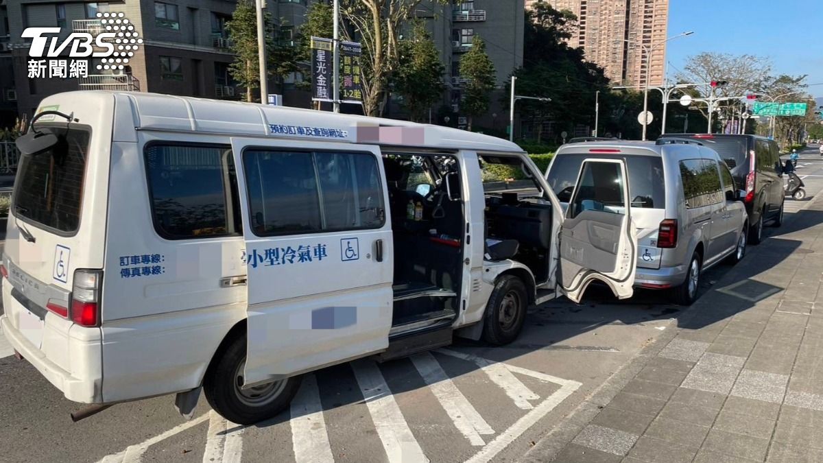 精神恍惚!台北復康巴士駕駛疑吸「喪屍煙彈」 連撞2車送辦
