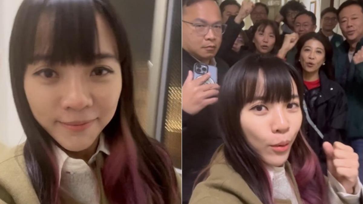 力擋藍修選罷法!綠委夜守立院 黃捷「誓死守護罷免權」:絕不退讓