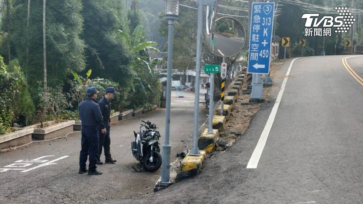 嘉義阿婆彎再添一死。(圖/TVBS)