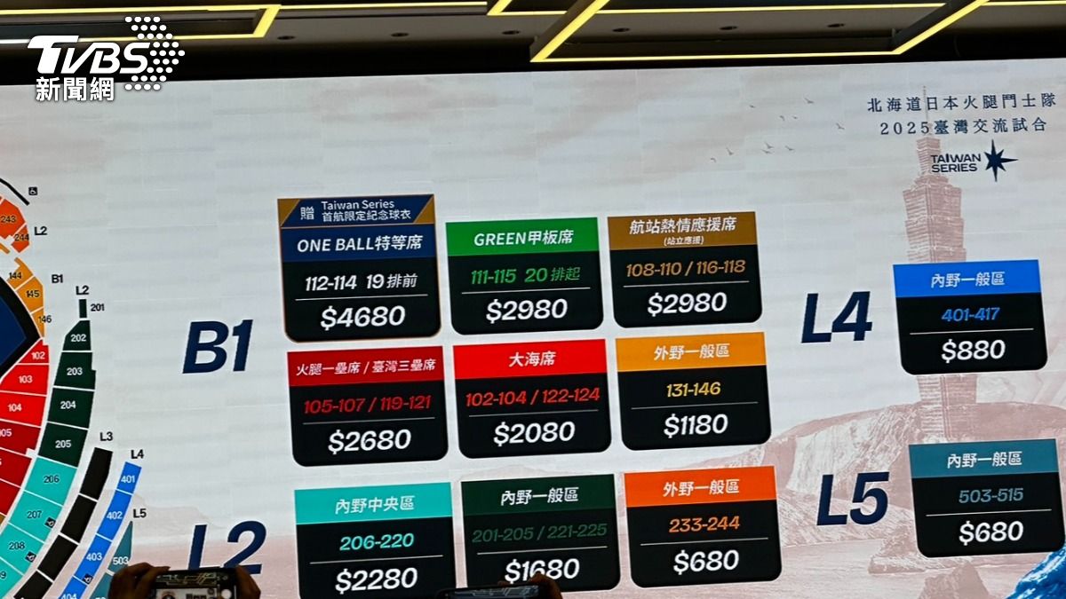 今（16）日正式公布賽事及售票資訊。（圖／陳昫蓁攝）