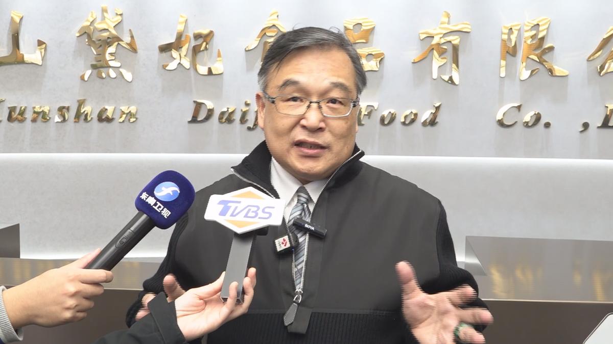 「黛妃」總裁蔡明堂。