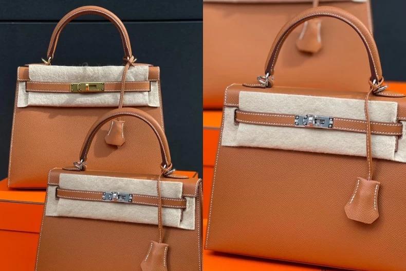 Kelly 25 togo皮。(圖/翻攝自小紅書@Camellia VTG)