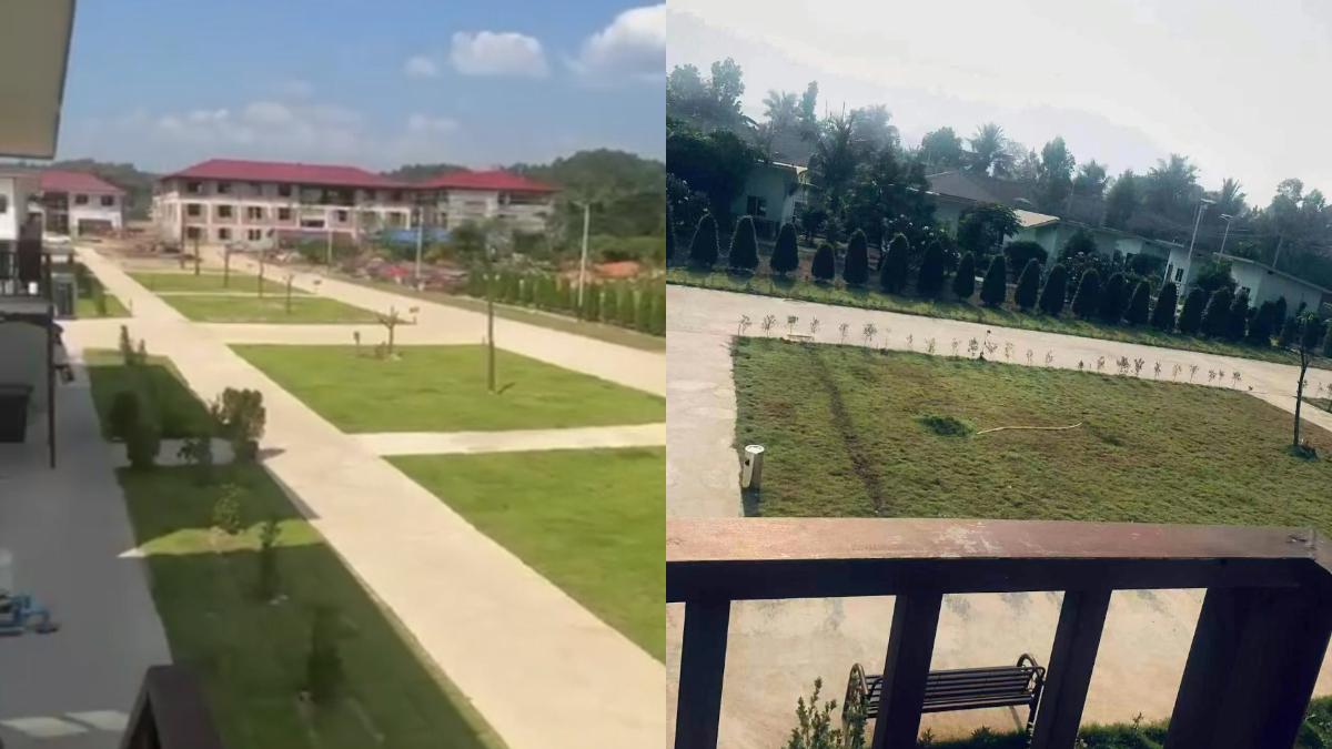 交克園區內。（圖／香港01提供）