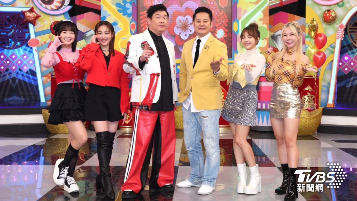 《天才衝衝衝》錄過年特別節目。(圖/黃盈容攝)
