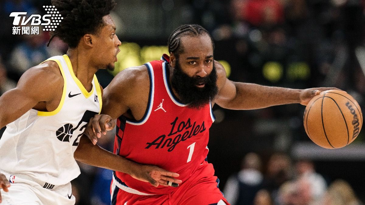 NBA/哈登單節猛轟24分!成隊史第二人 快艇三分雨掀翻爵士