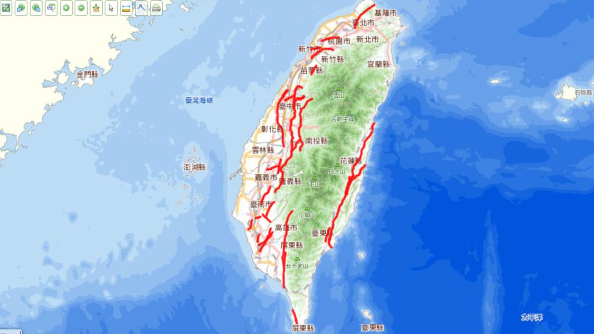 住家附近有斷層帶？經濟部公告「3條範圍」　中、南、東部都有