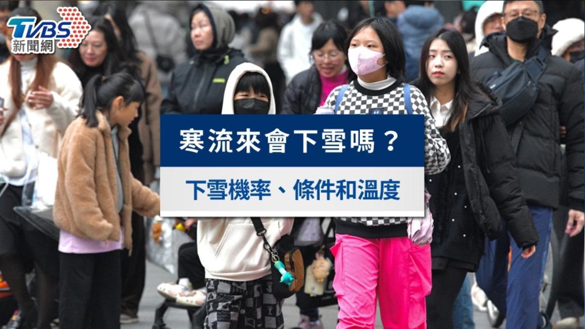 寒流來會下雪嗎?台灣下雪機率、降雪條件和溫度一次看