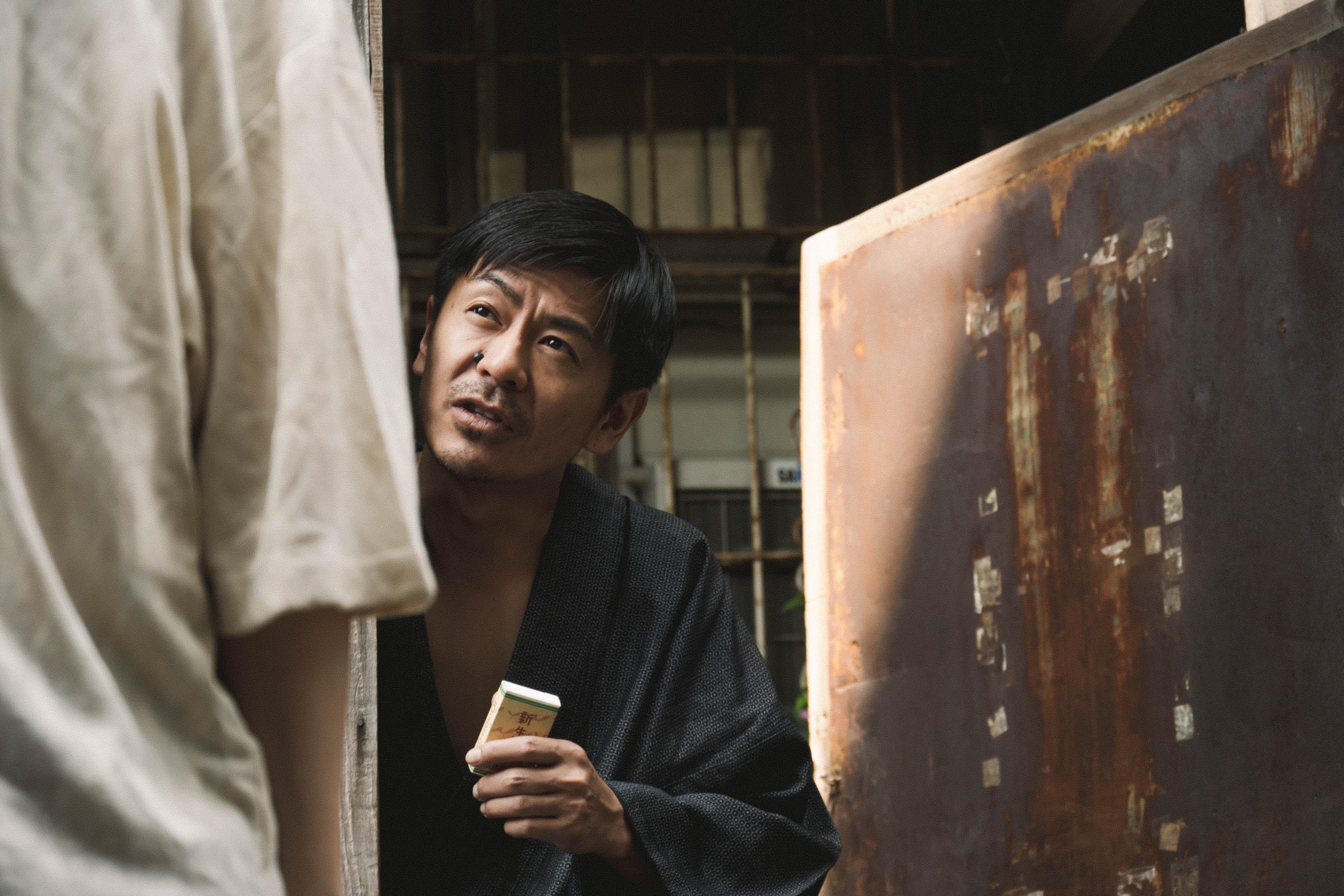 竹中直人說現在跟森田剛很熟,還約好明天一起吃飯。(圖/翻攝自ame_yokujo推特)