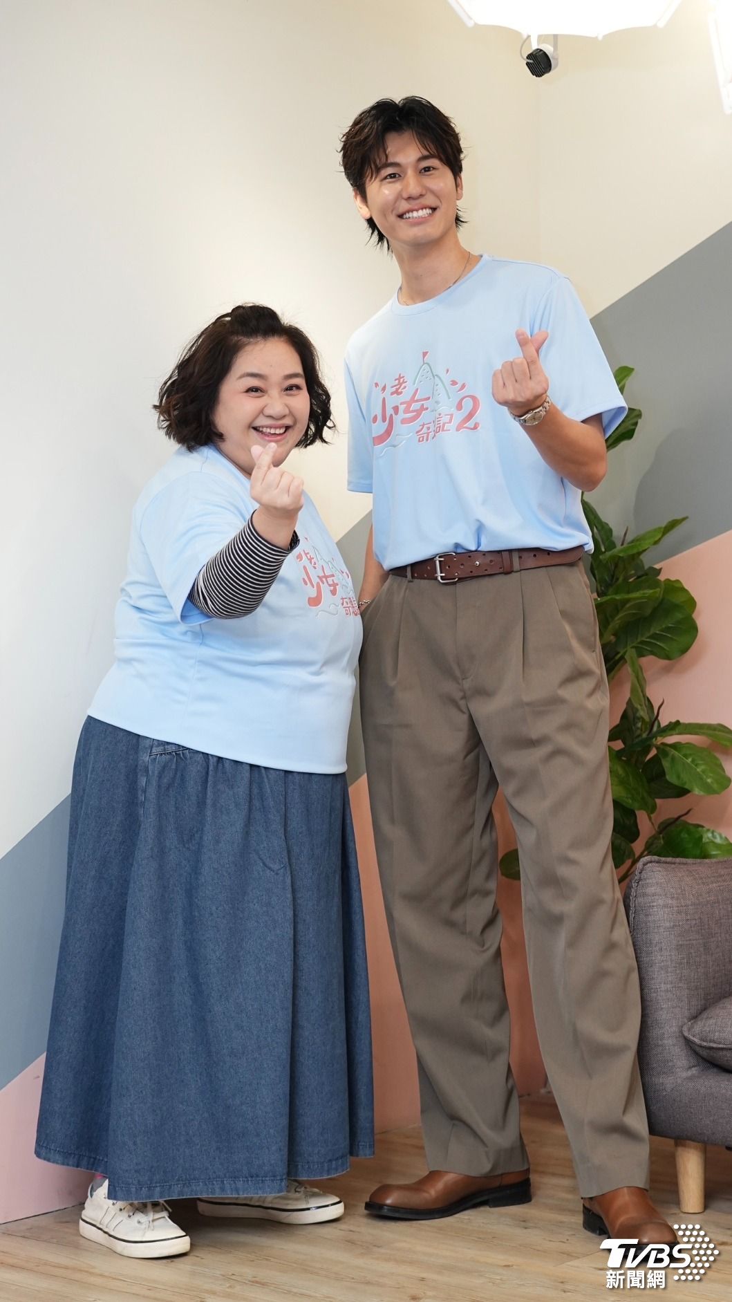 風田和鍾欣凌回憶秋田行,歡笑不斷。(圖/黃盈容攝)