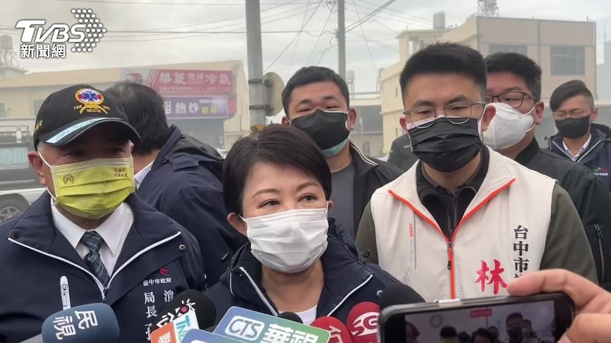 快訊/全聯倉儲大火仍有5至8人失聯 盧秀燕:鄰近學校提前下課