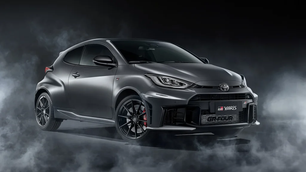 GR Yaris改款外觀空力設計同步進化。（圖／Toyota提供）