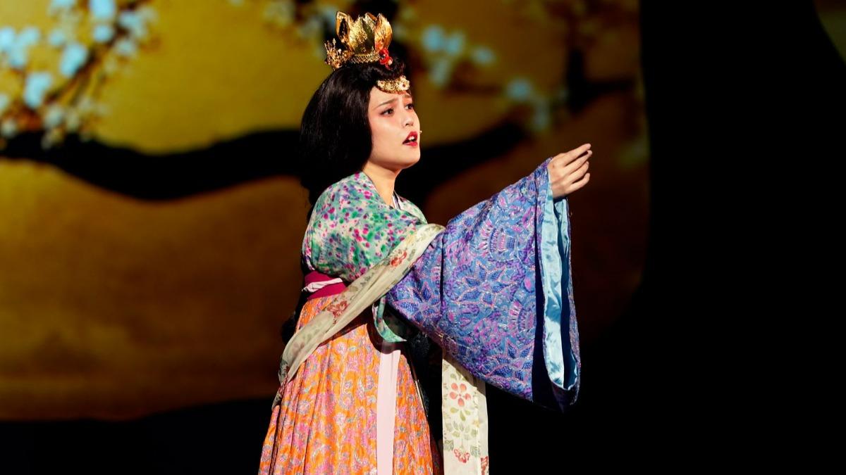 夏宇童飾演楊貴妃。(圖/全民大劇團提供)