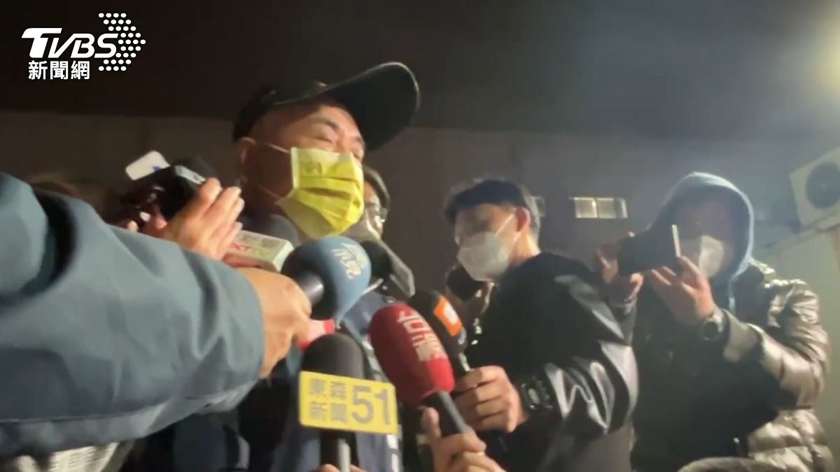 中市消防局長孫福佑受訪。(圖/TVBS)