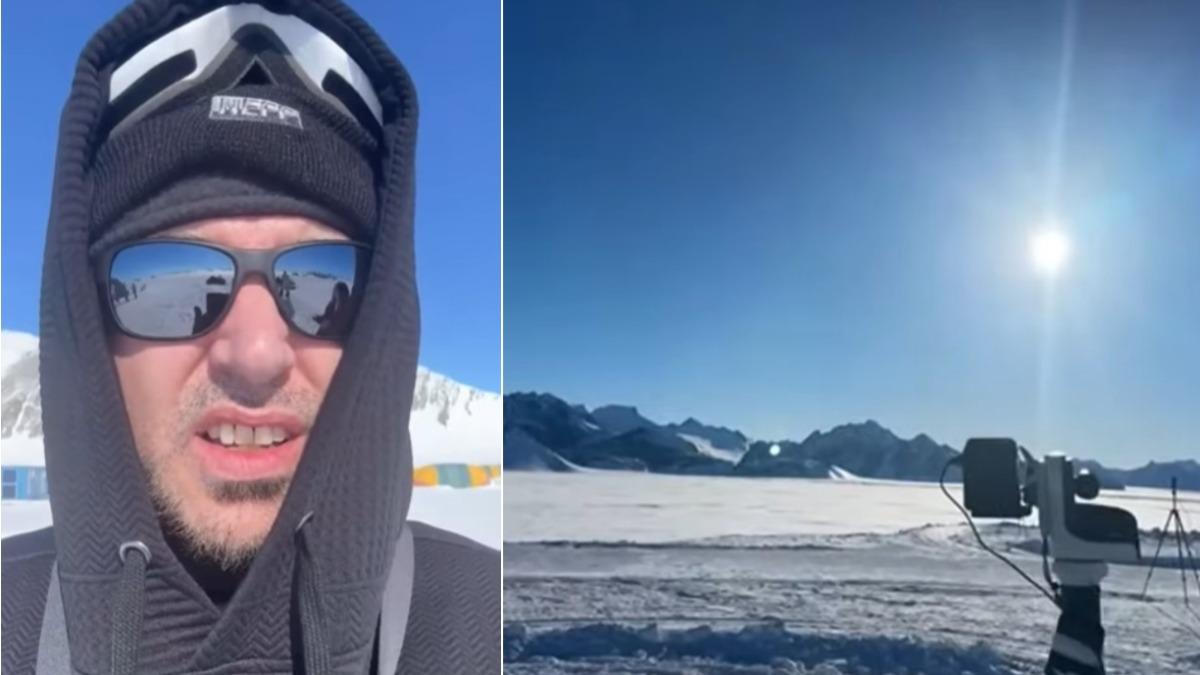 美YouTuber堅信「地平說」 到南極見這幕認:我錯了