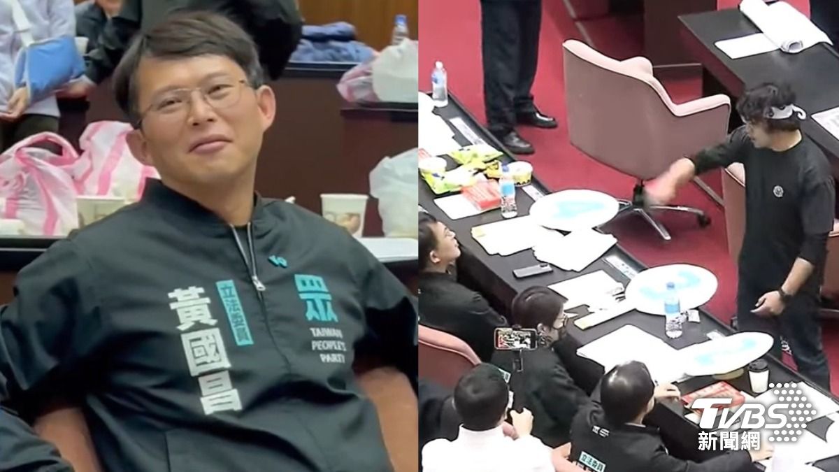 不理藍綠修法！黃國昌坐在旁「得意燦笑」　沈伯洋火爆開罵
