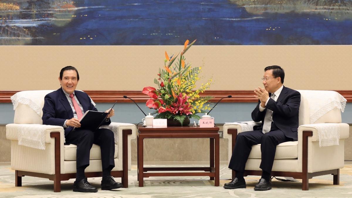 與四川省委書記王曉暉會面　馬英九：相信兩岸能傳承中華文化
