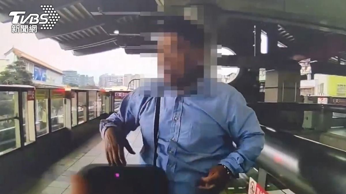 中午就開喝！北市7旬翁喝醉大鬧捷運站　下秒慘被壓制