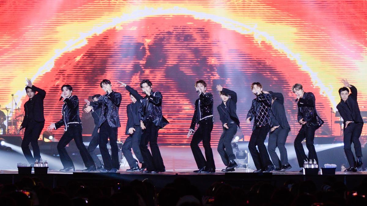 INFINITE一登台就引爆全場尖叫聲。(圖/D-SHOW提供)