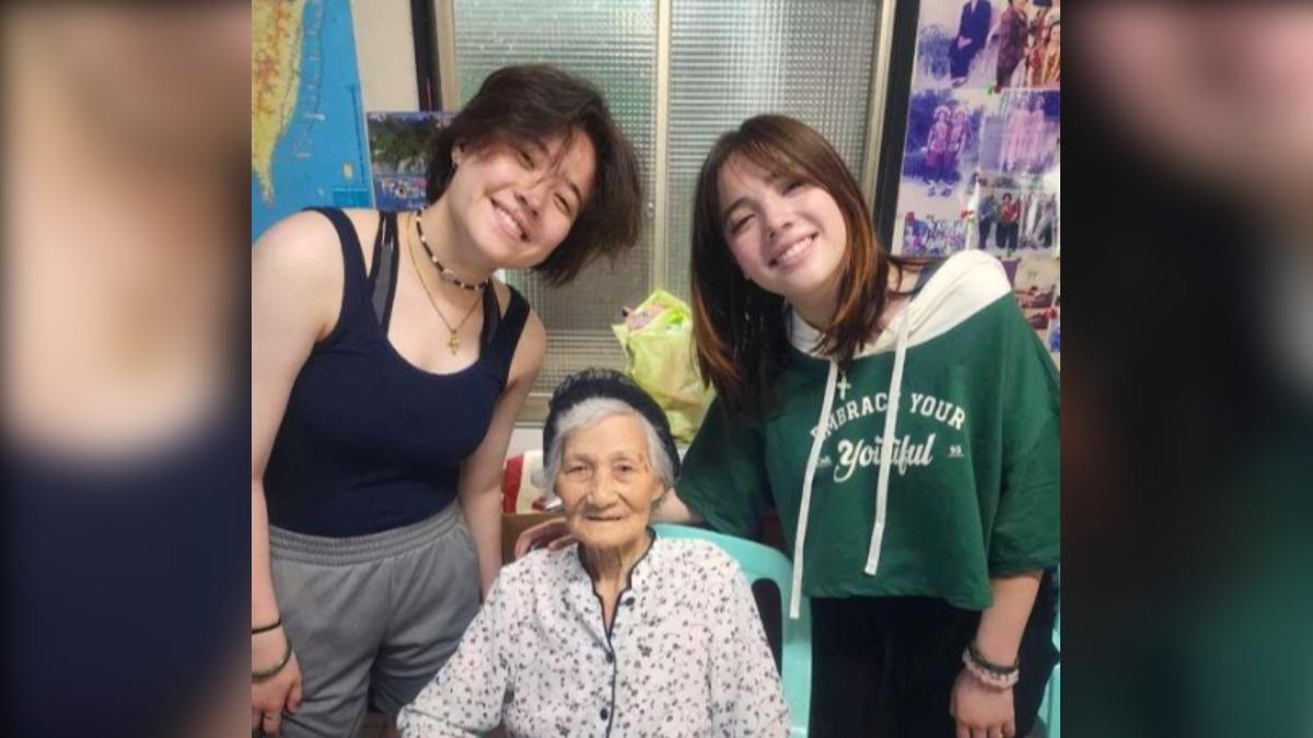 莊美梅祭師與家人合影。(圖/翻攝自花蓮縣吉安鄉官網)