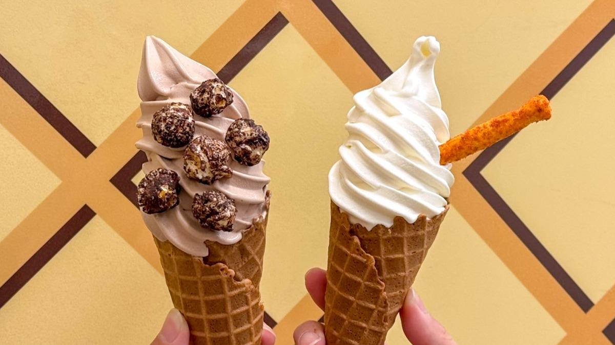 COLD STONE推出西門門市獨家「濃霜淇淋」推出冬季優惠活動。(圖/業者提供)