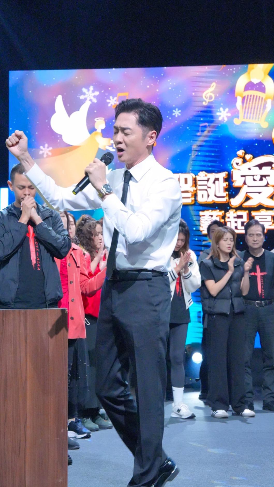 宋逸民倚靠神挺過低潮。(圖/翻攝自藝起發光臉書)