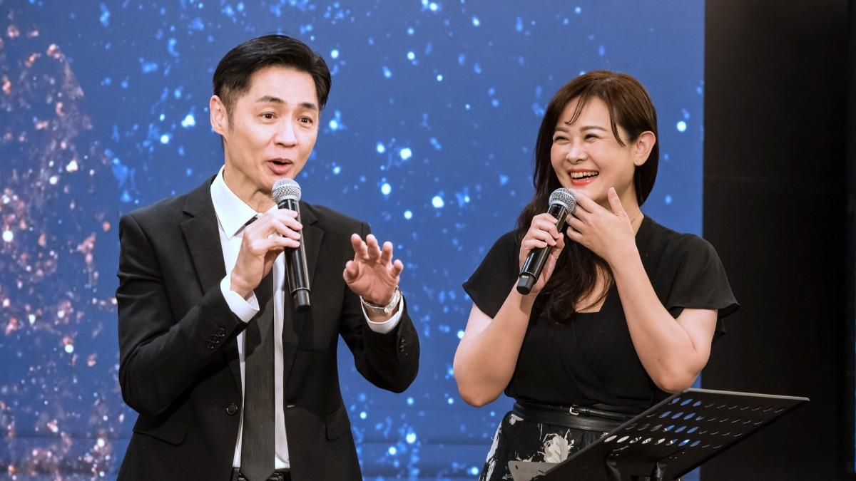 陳維齡曾因宋逸民要全心投入協會而哭泣。(圖/翻攝自藝起發光臉書)