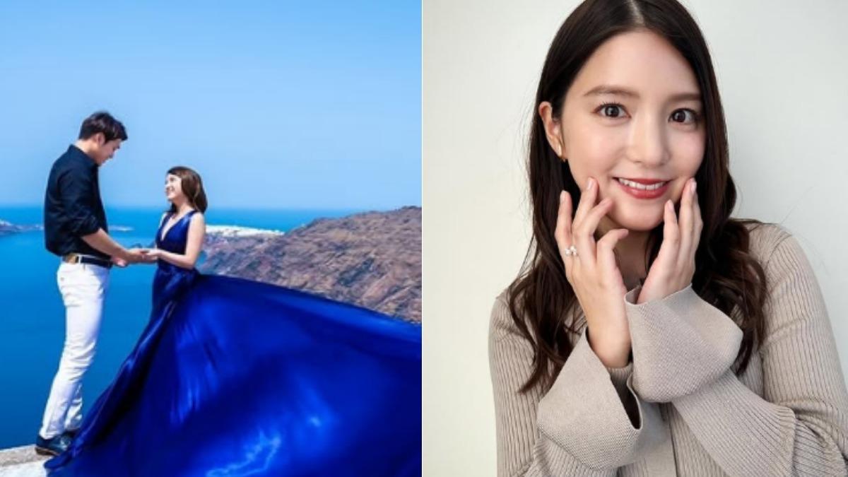 日本國民妹妹川島海荷結婚!甜嫁奧運帥國手 絕美婚紗照曝光