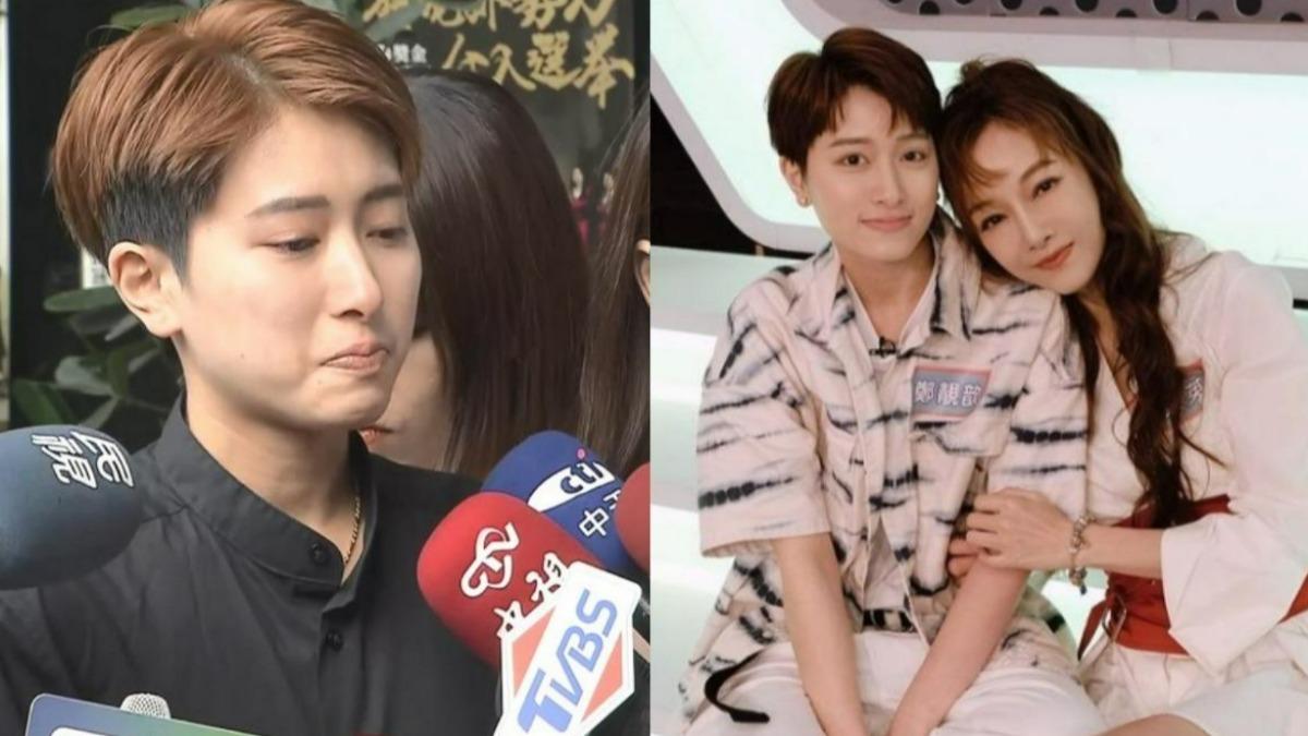 女星鄭靚歆（左）與媽媽胡文英。（圖／TVBS資料照、翻攝鄭靚歆IG）