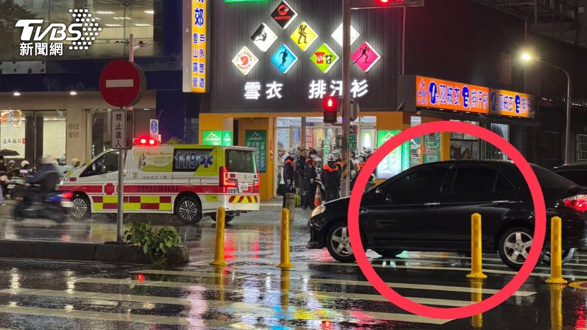 獨／下雨沒看到人過馬路！高雄夫妻挨車撞　她全身傷送醫