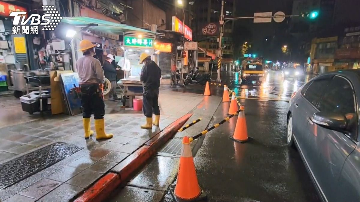 半路全身麻!北市民生西路漏電 男騎士路過遭電擊送醫