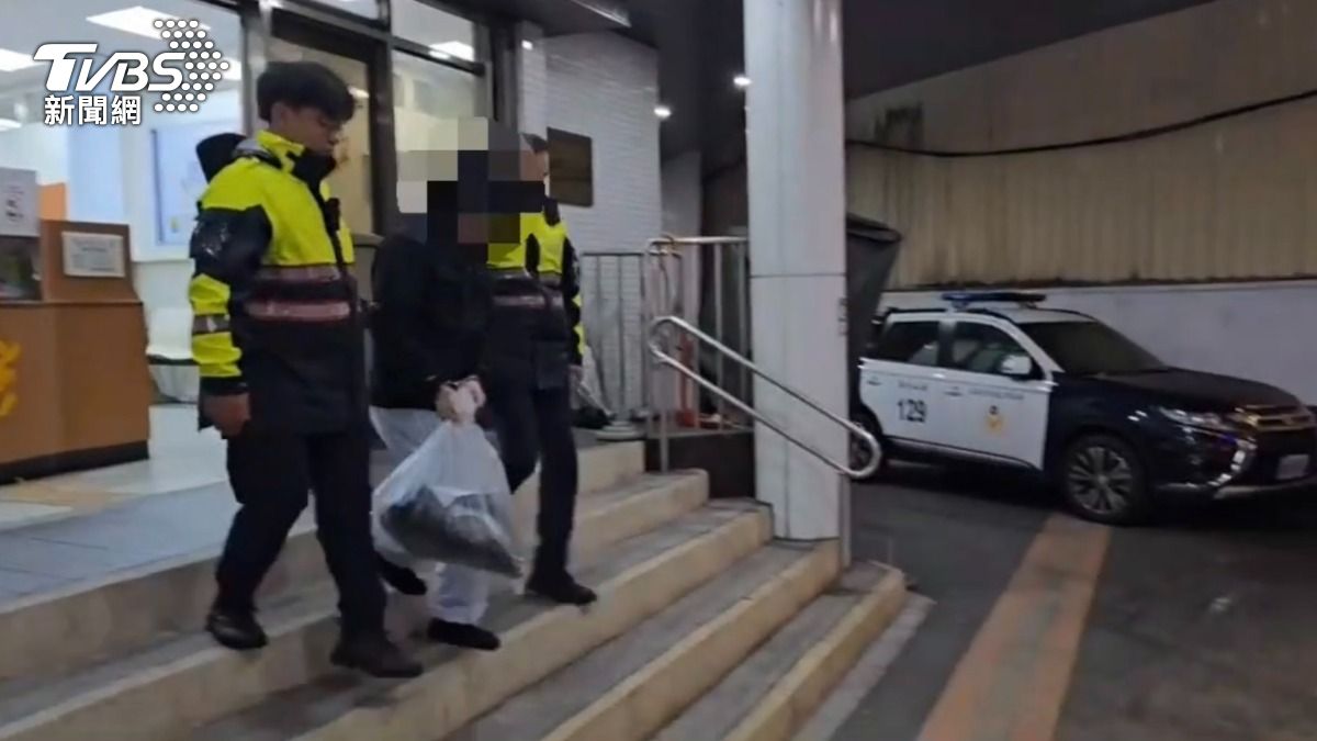 許男移送偵辦,訊後遭羈押。(圖/TVBS)