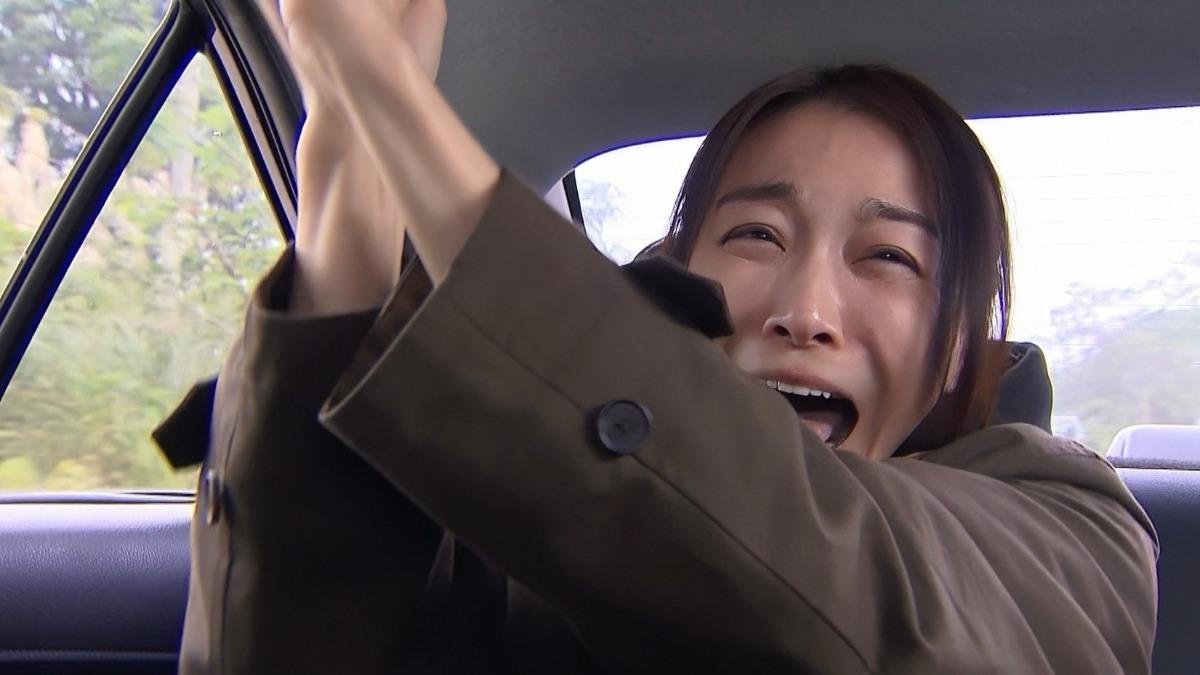 江祖平為了惡女報應戲吃足苦頭。（圖／三立提供）