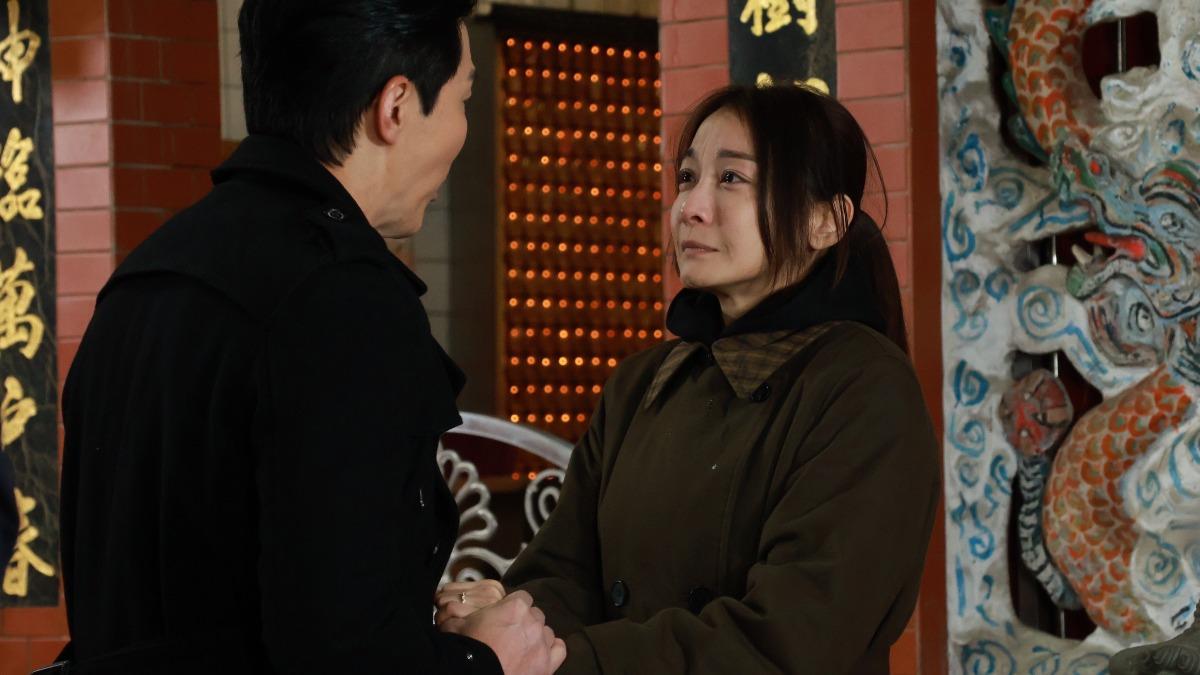 《願望》黃少祺(左)聲嘶力竭呼喚江祖平。(圖/三立提供)