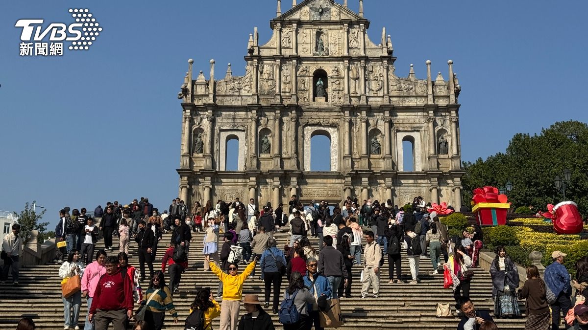 當博弈業不再興盛，澳門努力拚其它旅遊。（圖／蔡儀潔攝）
