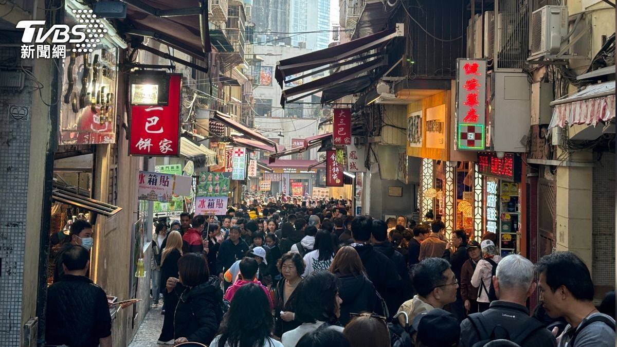 當博弈業不再興盛，澳門努力拚其它旅遊。圖／蔡儀潔