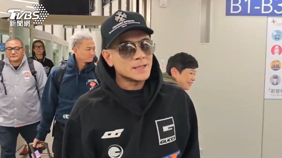 郭富城。(圖/TVBS)