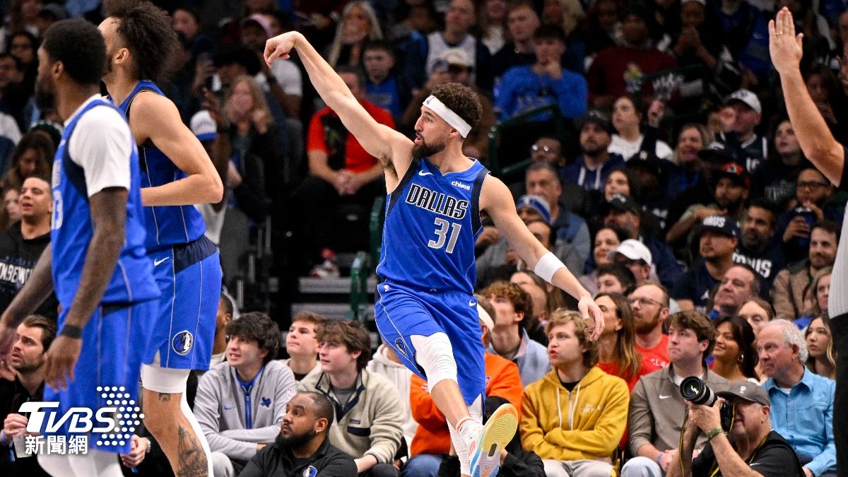 NBA/K湯登三分榜第5!獨行俠耶誕大戰惜敗灰狼 唐西奇輸球又受傷