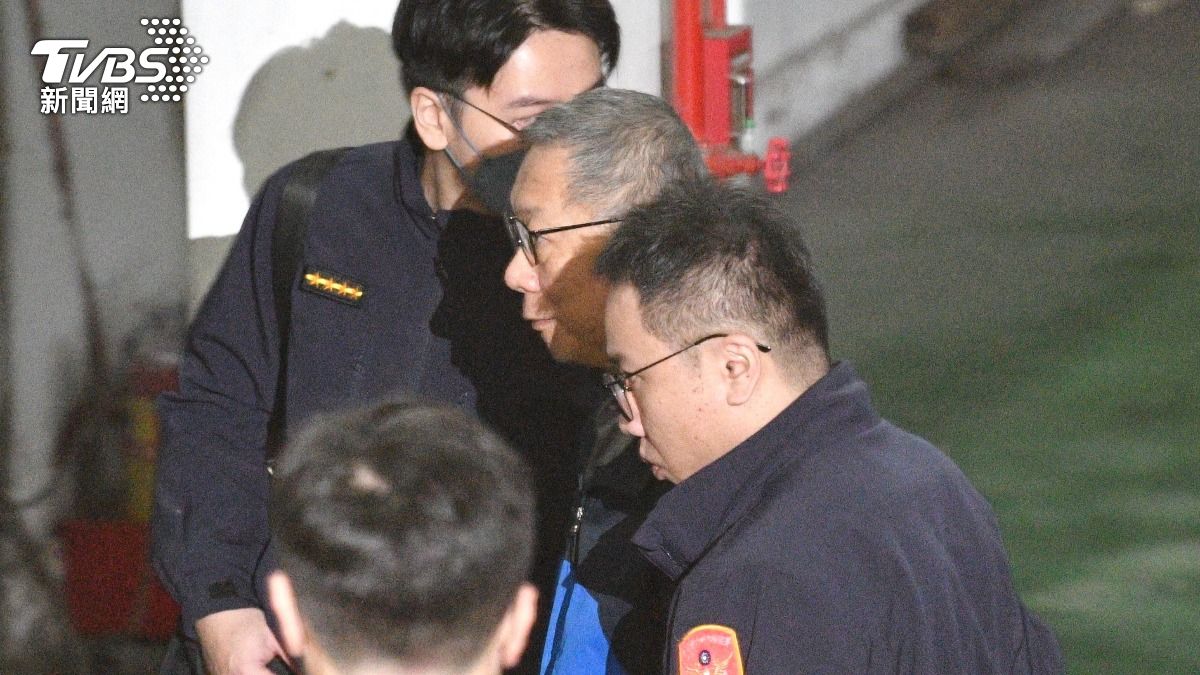 柯文哲等五名在押被告今早一起出庭。(圖/胡瑞麒攝)