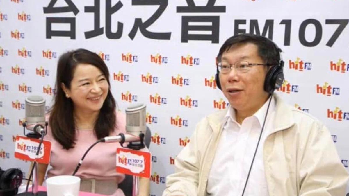 周玉蔻挖出10年前專訪柯文哲的片段。（圖／翻攝自周玉蔻臉書）