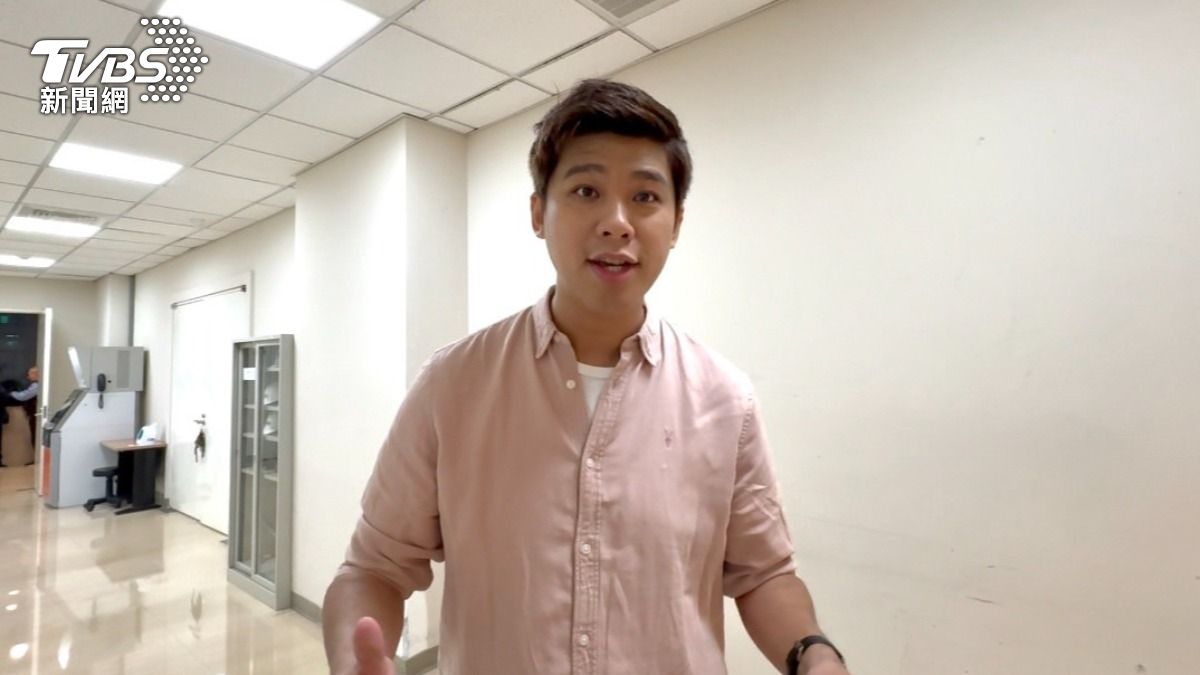 葛斯齊說曾國城講話很小心,玩笑話也拿捏得當。(圖/謝毅攝)