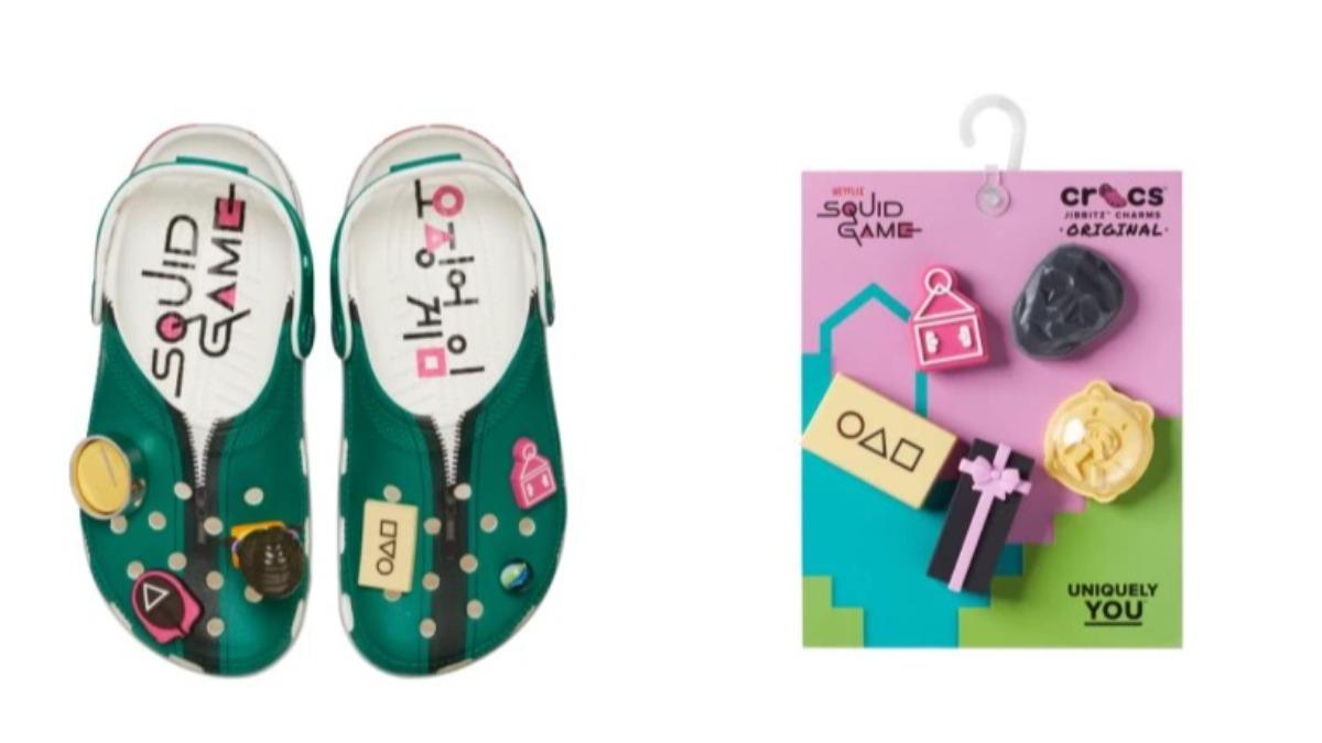 Crocs x SQUID GAME 聯名洞洞鞋。（圖／翻攝自Crocs官網）