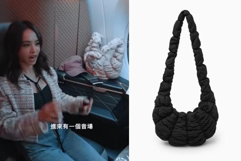 蔡依林登機包公開。（圖／翻攝自YT頻道@蔡依林 Jolin Tsai、COS官網）
