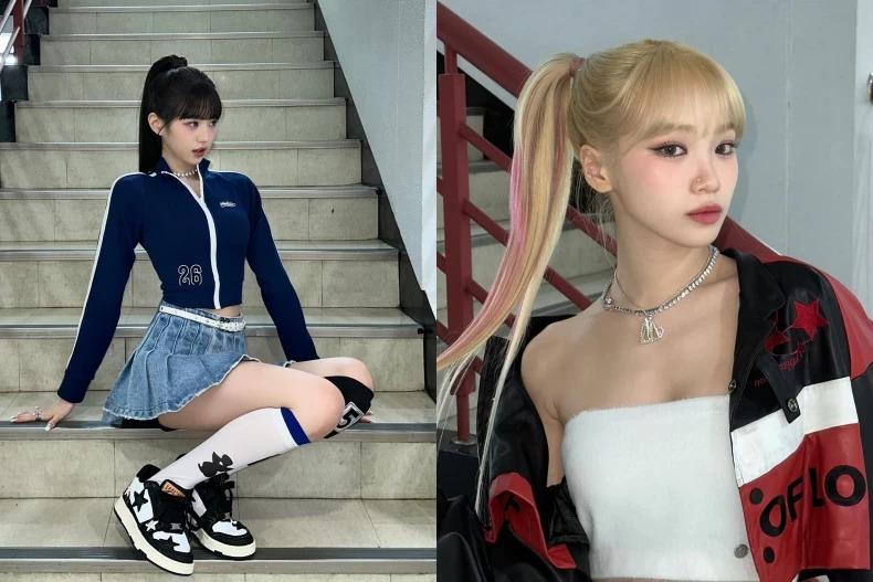 運動單品近年來也很受歡迎。(圖/翻攝自IG@for_everyoung10、_chaechae_1)